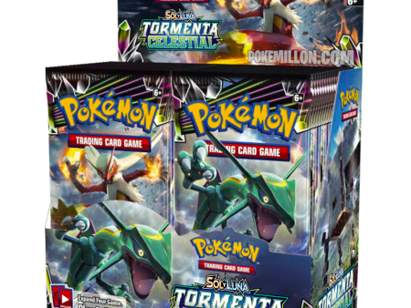 Pokémon | Caja 36 Sobres Sol Y Luna Tormenta Celestial 2018 Discount