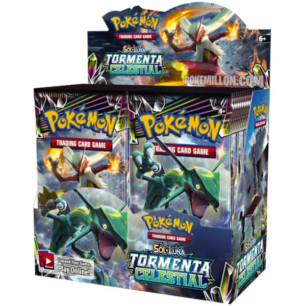 Pokémon | Caja 36 Sobres Sol Y Luna Tormenta Celestial 2018 Discount