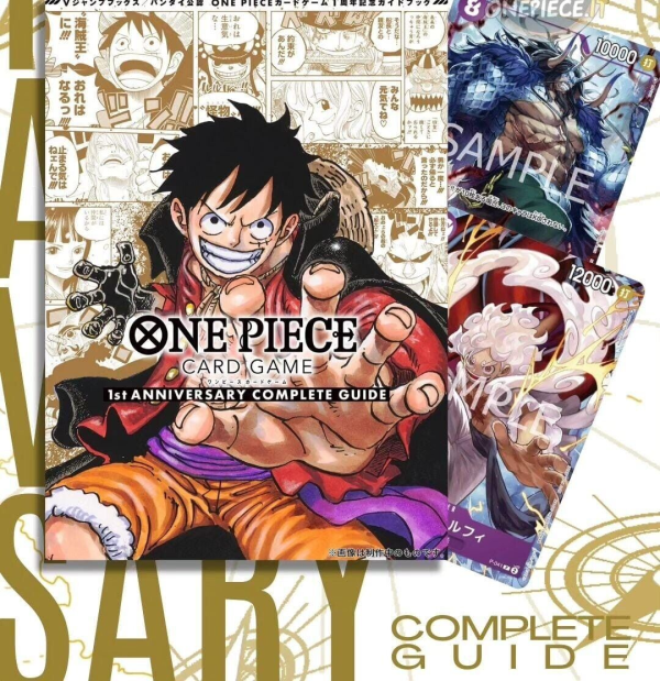 One Piece | Revista 1er Aniversario + 2 Cartas Promo Japonés 2023 Sale