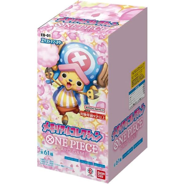 One Piece | Caja 24 Sobres Memorial Collection EB-01 Japonés 2023 Cheap