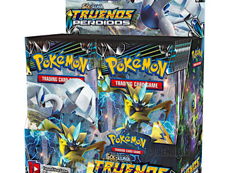 Pokémon | Caja 36 Sobres Sol y Luna Truenos Perdidos Castellano 2018 on Sale