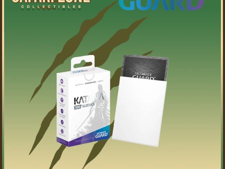 Ultimate Guard: Katana Sleeves - White Hot on Sale