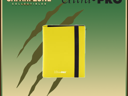 Ultra Pro: PRO Binder 2-Pocket Eclipse - Lemon Yellow Online