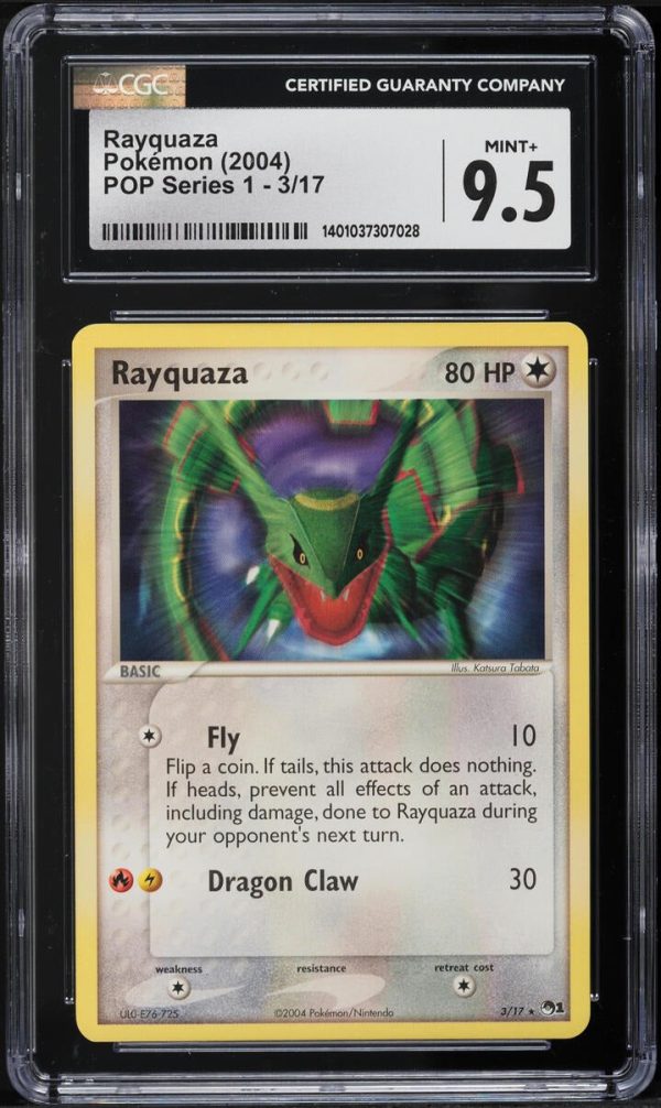 CGC 9.5 | Rayquaza POP Serie 1 2004 Inglés Online Sale