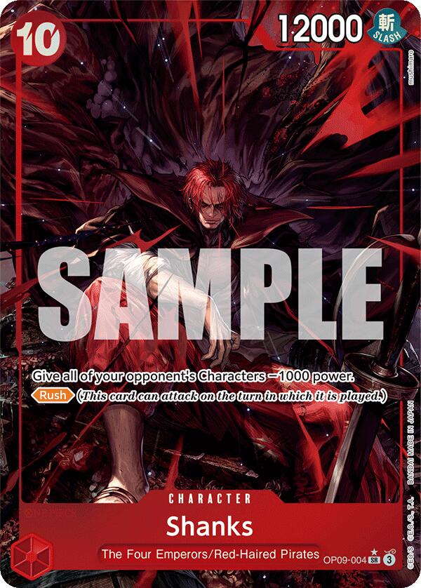 Shanks (Alternate Art) [Emperors in the New World] Supply