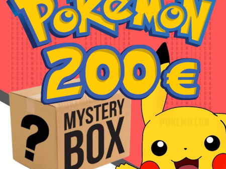 Pokémon Mystery Box 200€ Caja Misteriosa de Cartas Pokémon on Sale