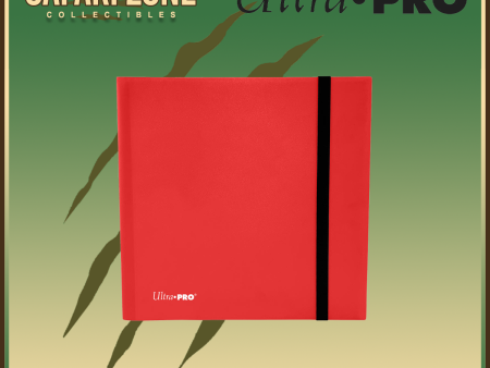 Ultra Pro: 12-Pocket Eclipse Binder - Apple Red Online