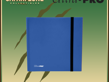 Ultra Pro: 12-Pocket Eclipse Binder - Pacific Blue Online Hot Sale