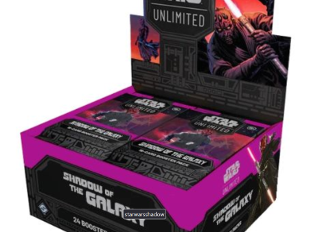 Star Wars Unlimited | Caja de 24 Sobres de Shadows Of The Galaxy Inglés 2024 Hot on Sale