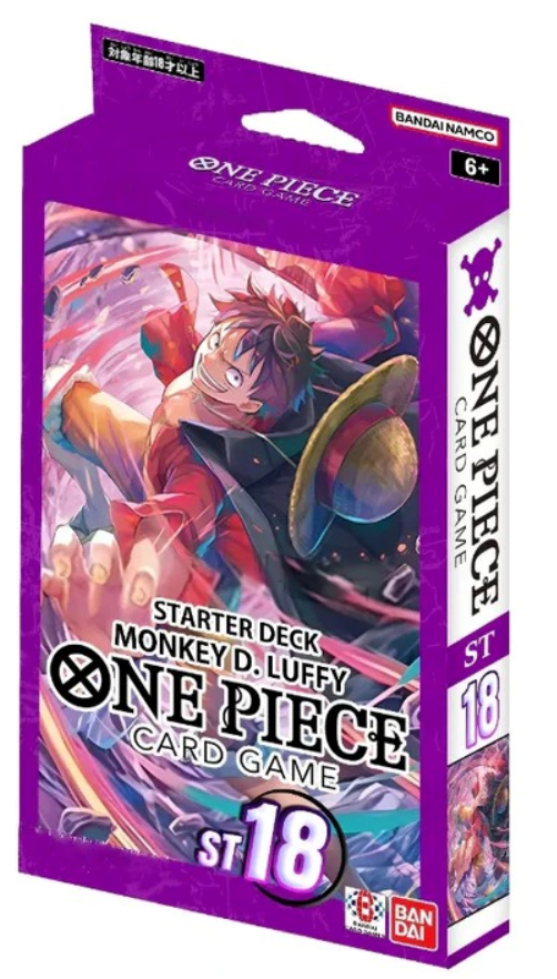 One Piece | Mazo de Iniciación de Monkey D. Luffy Starter Deck ST-18 Inglés 2024 For Discount