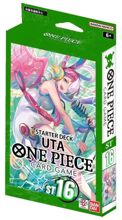 One Piece | Mazo de Iniciación de Uta Starter Deck ST-16 Inglés 2024 Online now