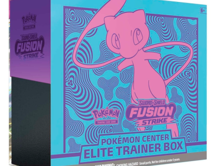 Pokémon | Caja Pokémon Center ETB Fusion Strike Inglés 2021 For Discount