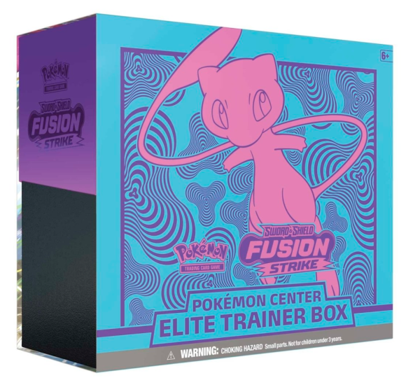 Pokémon | Caja Pokémon Center ETB Fusion Strike Inglés 2021 For Discount