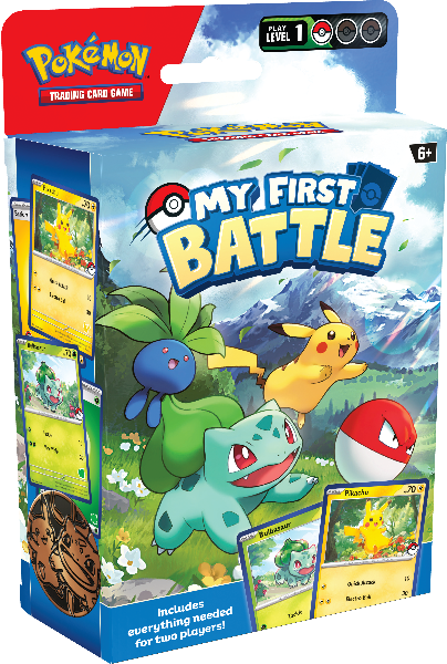 Pokémon | Mazo My First Battle Pikachu & Bulbasaur Inglés 2023 Online Sale