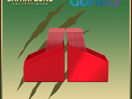 Ultimate Guard: Boulder 100+ - Solid Red Supply