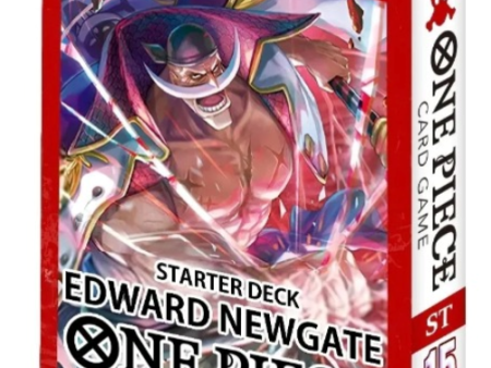 One Piece | Mazo de Iniciación de Edward Newgate ST-15 Inglés 2024 Discount