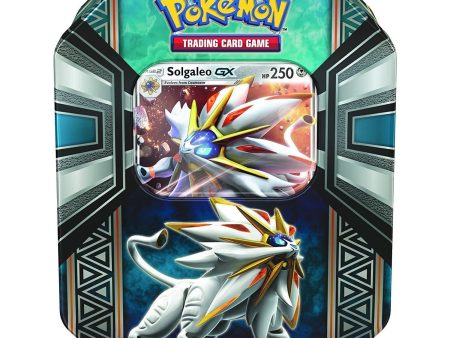 Pokémon | Lata Leyendas de Alola Solgaleo Gx 2017 on Sale