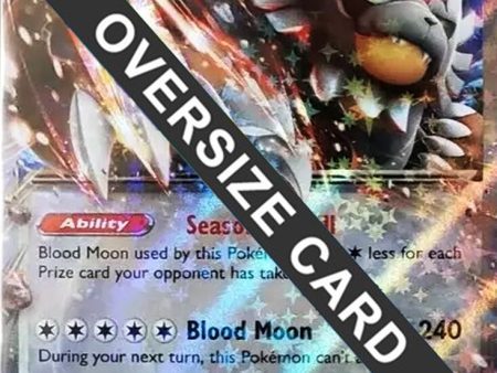 Bloodmoon Ursaluna ex (177) (Jumbo Card) [Scarlet & Violet: Black Star Promos] Online Sale