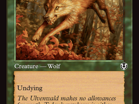 Young Wolf (Retro Frame) [Innistrad Remastered] Online Hot Sale