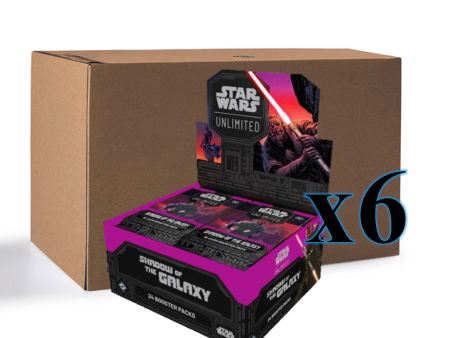 Star Wars Unlimited | Case 6 Cajas de 24 Sobres de Shadows Of The Galaxy Inglés 2024 Online Sale