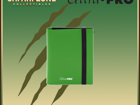 Ultra Pro: PRO Binder 2-Pocket Eclipse - Lime Green Online Sale