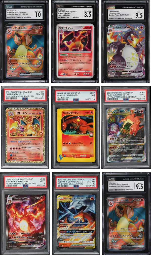 Mystery Graded Card | Una Carta Gradeada de Charizard - Charipack - PSA, BGS, CGC For Cheap