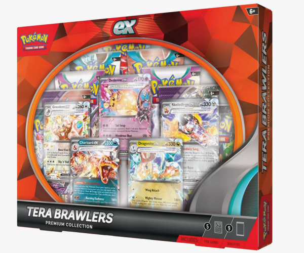 Pokémon | Tera Brawlers ex Premium Collection Inglés 2024 Discount