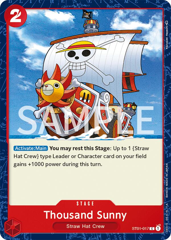 Thousand Sunny [Revision Pack Cards] Online