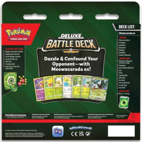 Pokémon | Mazo Deluxe Meowscarada EX Inglés 2023 Online now